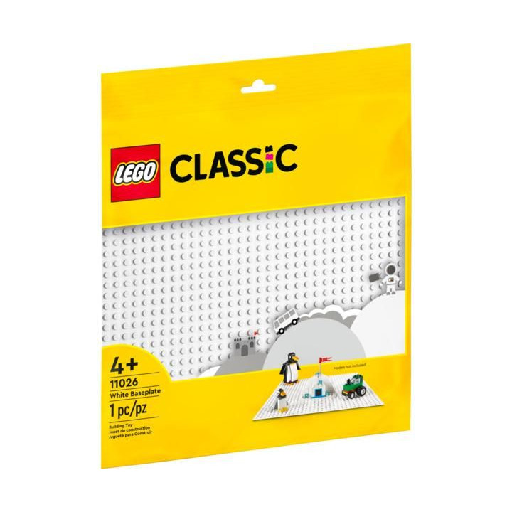 LEGO Classic - Bílá podložka na stavění