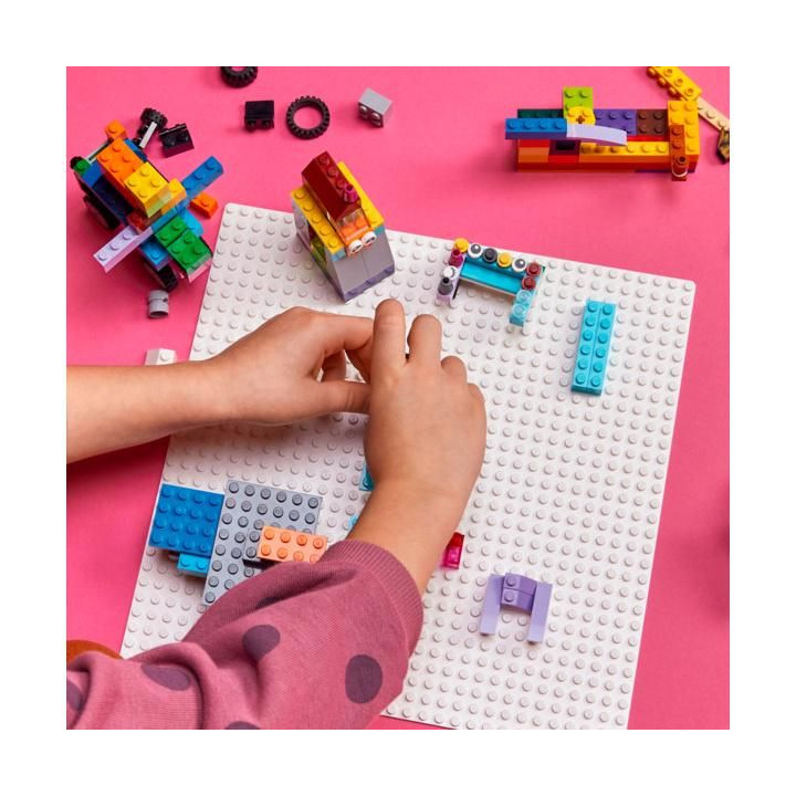 LEGO Classic - Bílá podložka na stavění