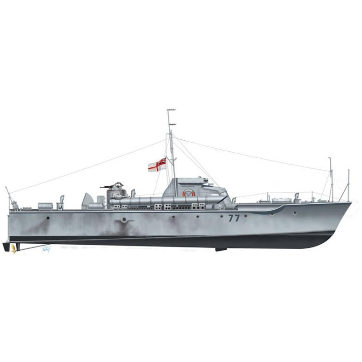 Model Kit loď PRM edice 5610 - VOSPER 72''6' MTB 77 (1:35)