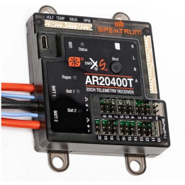 Spektrum přijímač AR20400T 20CH PowerSafe s telemetrií