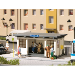 Auhagen Autobusový prístrešok / zastávka 2ks