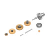 Extra silné tenké (10mm) programovatelné digitální mikroservo 26g s kovovými převody a  rozsahem napájecího napětí 6,0-8,4V, 2xBB, ideální pro křidélka a klapky větroňů. Tah 8,2kg.cm, rychlost 0,15s/60°při 6,0V, tah 10kg.cm, rychlost 0,12s/60° při 7,4V. Hliníková krabička pro dokonalé chlazení při vysokém zatížení.