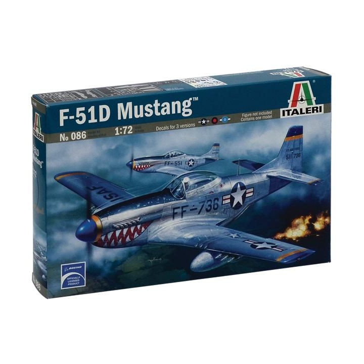 Model Kit letadlo 0086 - F-51D MUSTANG (1:72)