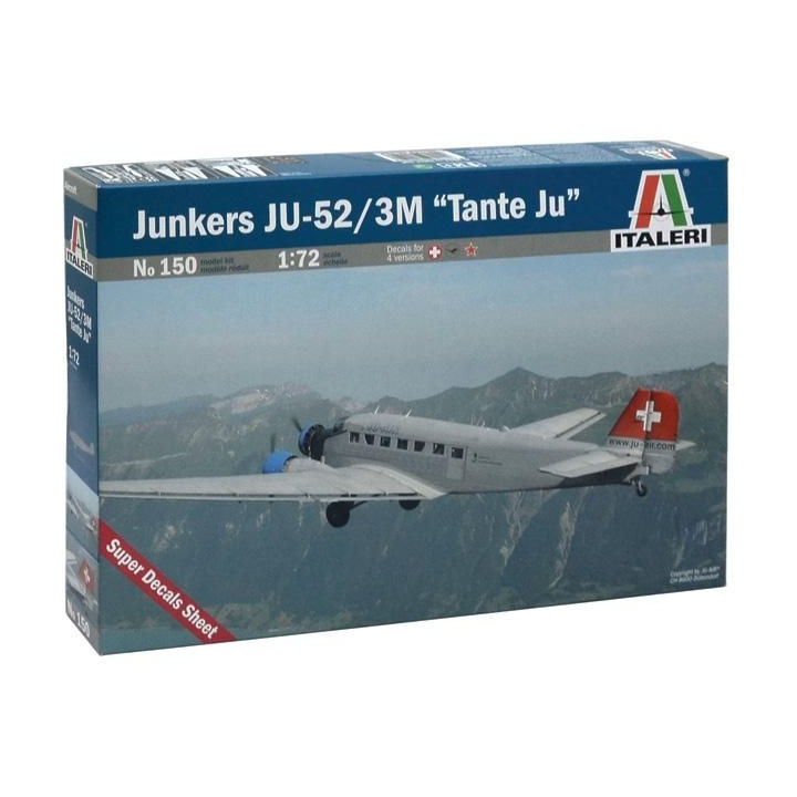 Model Kit letadlo 0150 - JUNKERS JU-52 3/m "TANTE JU" (1:72)