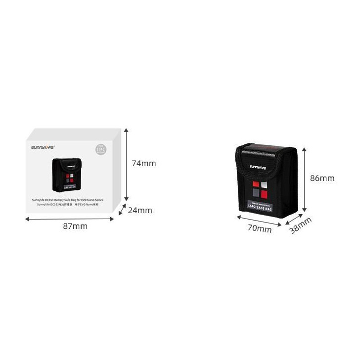 Autel EVO Nano / Nano+ - Bezpečnostní obal pro baterie (1 Aku)