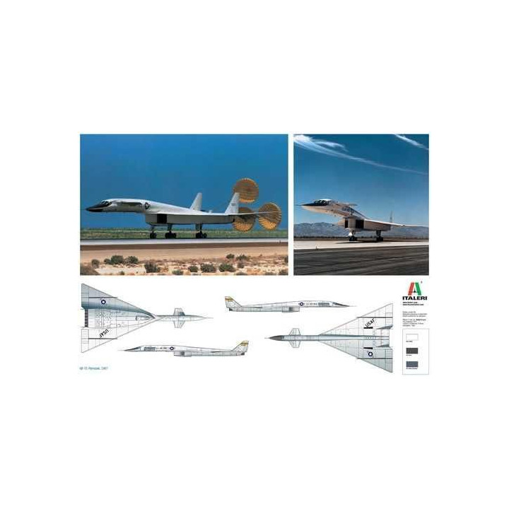 Model Kit letadlo 1282 - XB-70 Valkyrie (1:72)