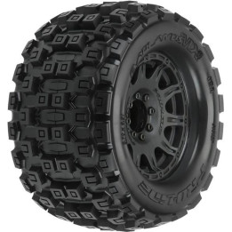 Pro-Line kolo 3.8", pneu Badlands MX38, disk Raid H17 černý (2)