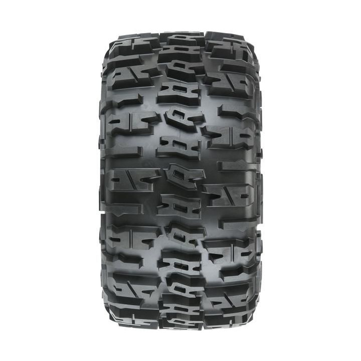 Pro-Line kolo 4.3", pneu Trencher Pro-Loc, disk Impulse H24 černo-šedý (2) (X-Maxx)