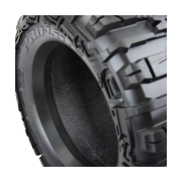 Pro-Line kolo 3.8", pneu Trencher HP Belted, disk Raid H17 černý (2)