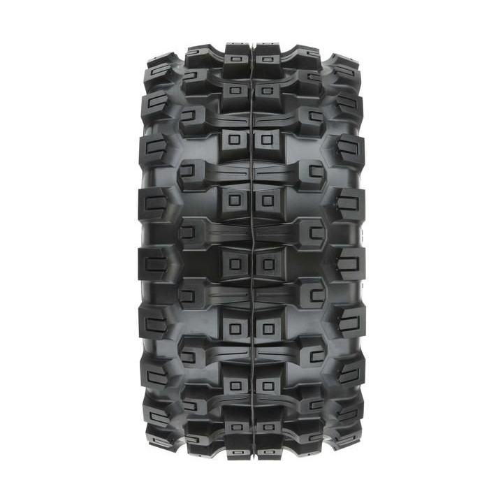 Pro-Line kolo 3.8", pneu Badlands MX38 HP Belted, disk Raid H17 černý (2)