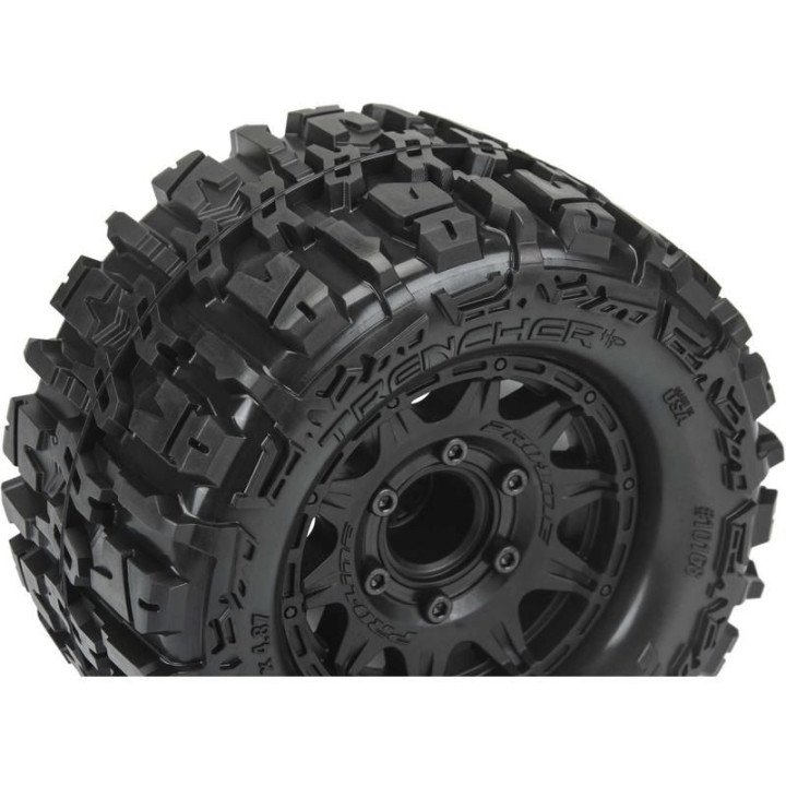 Pro-Line kolo 2.8", pneu Trencher HP Belted, disk Raid H12 černý (2)
