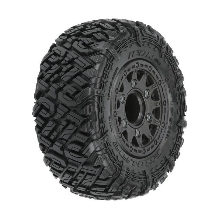 Pro-Line kolo 2.2/3.0", pneu Icon M2, disk Raid H12 černý (2)