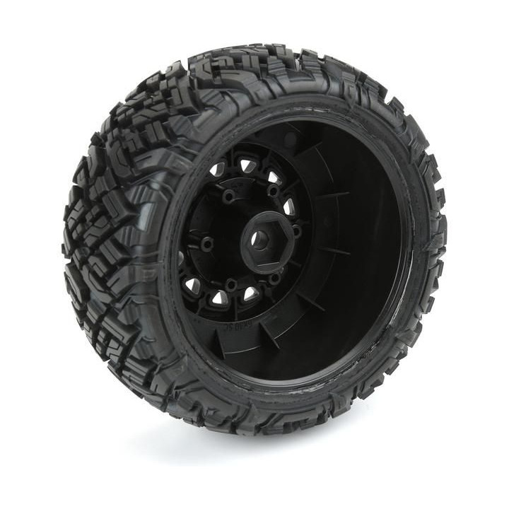 Pro-Line kolo 2.2/3.0", pneu Icon M2, disk Raid H12 černý (2)