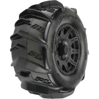 Pro-Line kolo 3.8", pneu Dumont, disk Raid H17 černý (2)