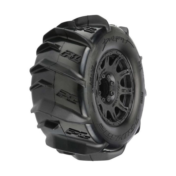 Pro-Line kolo 3.8", pneu Dumont, disk Raid H17 černý (2)