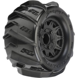 Pro-Line kolo 2.8", pneu Dumont, disk Raid H12 černý (2)