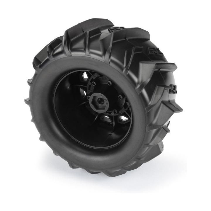 Pro-Line kolo 2.8", pneu Dumont, disk Raid H12 černý (2)