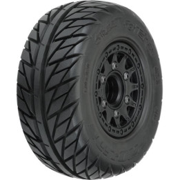 Pro-Line kolo 2.2/3.0", pneu Street Fighter, disk Raid H12 černý (2)
