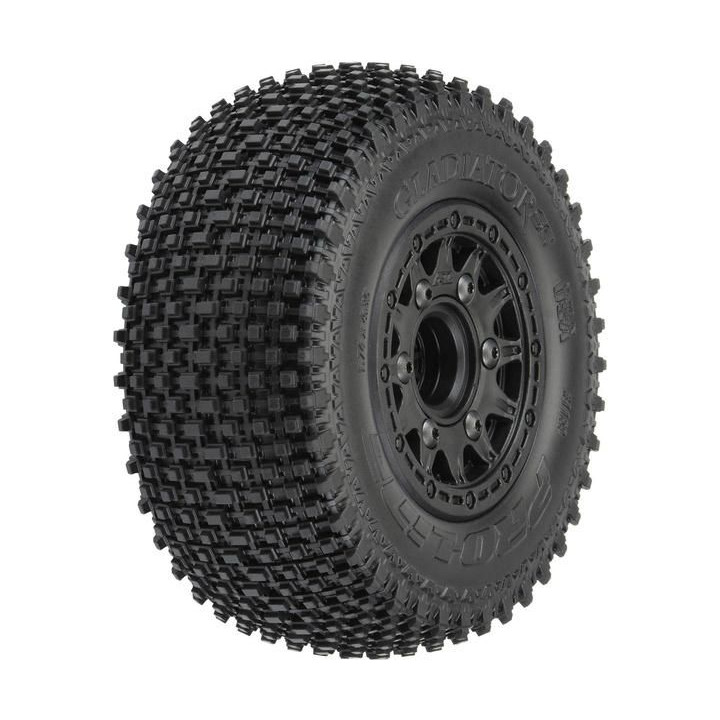 Pro-Line kolo 2.2/3.0", pneu Gladiator M2, disk Raid H12 černý (2)