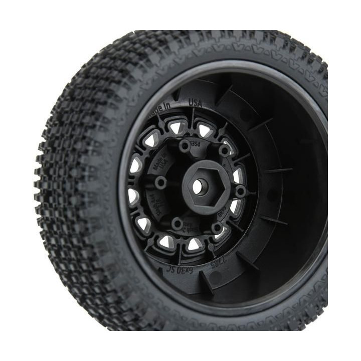 Pro-Line kolo 2.2/3.0", pneu Gladiator M2, disk Raid H12 černý (2)