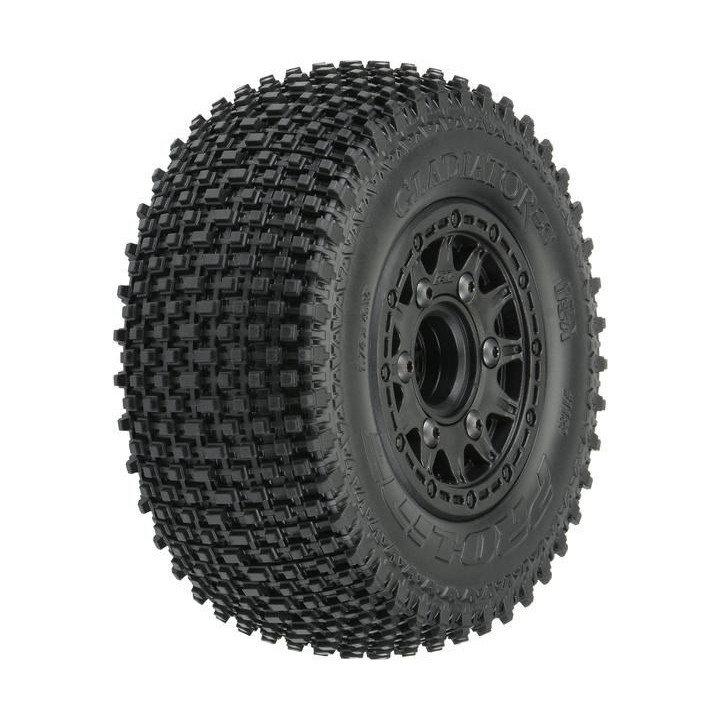 Pro-Line kolo 2.2/3.0", pneu Gladiator M3, disk Raid H12 černý (2)