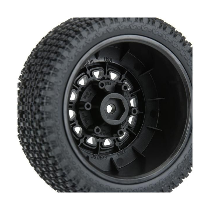 Pro-Line kolo 2.2/3.0", pneu Gladiator M3, disk Raid H12 černý (2)