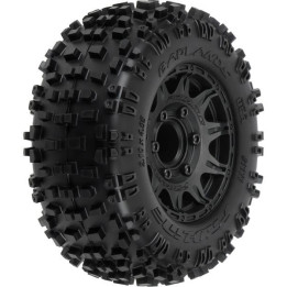 Pro-Line kolo 2.8", pneu Badlands, disk Raid H12 černý (2)