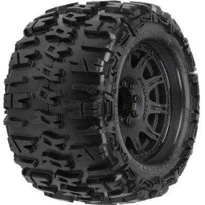 Pro-Line kolo 3.8", pneu Trencher X, disk Raid H17 černý (2)