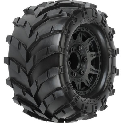 Pro-Line kolo 2.8", pneu Masher, disk Raid H12 černý (2)