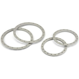 Pro-Line kroužky Beadlock 4.3" Impulse Pro-Loc šedý (2)
