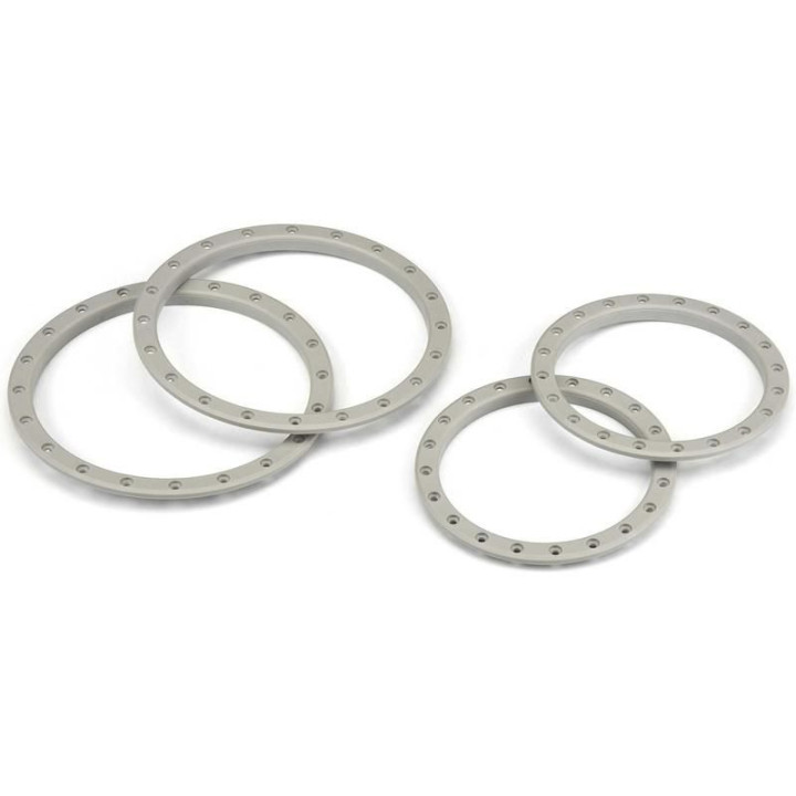 Pro-Line kroužky Beadlock 4.3" Impulse Pro-Loc šedý (2)