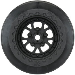 Pro-Line disk 2.2/3.0" Pomona Drag Spec zadní H12 černý (2)