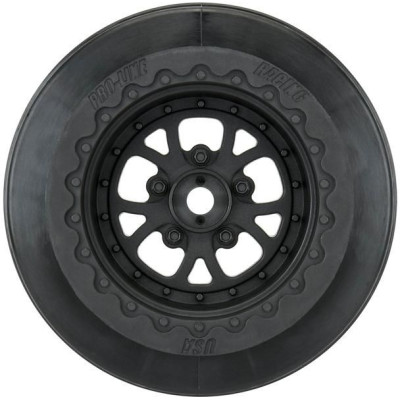 Pro-Line disk 2.2/3.0" Pomona Drag Spec zadní H12 černý (2)