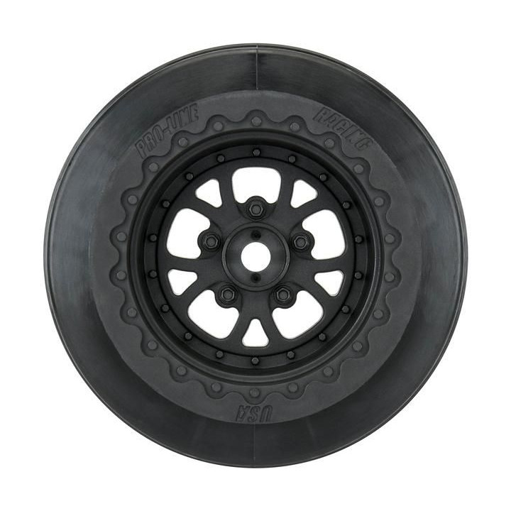 Pro-Line disk 2.2/3.0" Pomona Drag Spec zadní H12 černý (2)