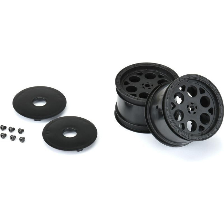 Pro-Line disk 2.2" Showtime zadní H12 černý (2)