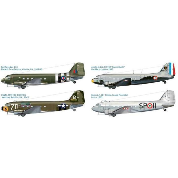 Model Kit letadlo 1338 - DAKOTA Mk.III (1:72)