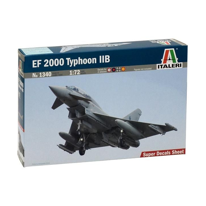 Model Kit letadlo 1340 - EF 2000 TYPHOON with seater (1:72)