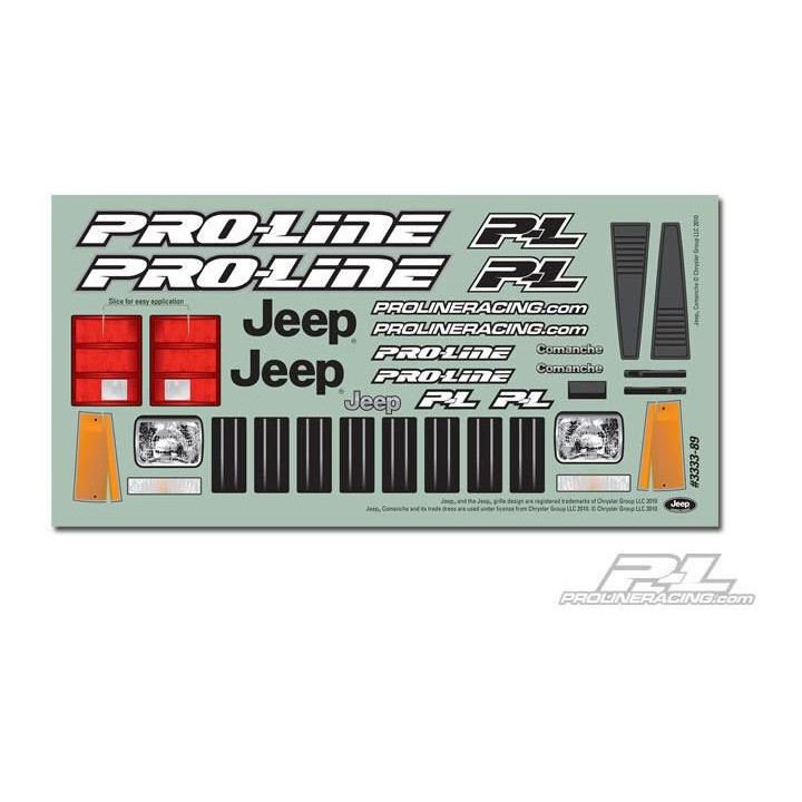 Pro-Line karosérie 1:10 Jeep Comanche (Crawler 313mm)
