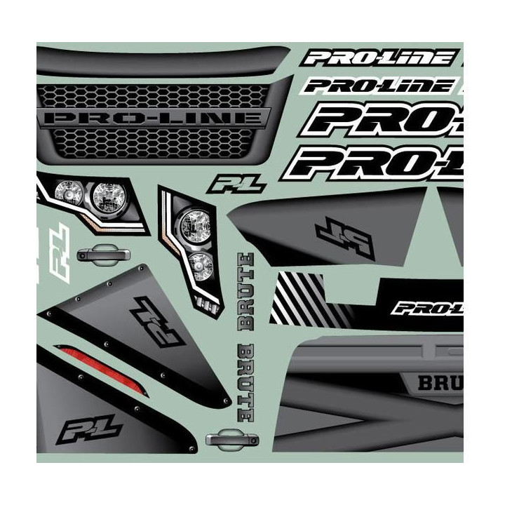 Pro-Line karosérie 1:8 Brute Bash Armor bílá (Arrma Kraton 6S)