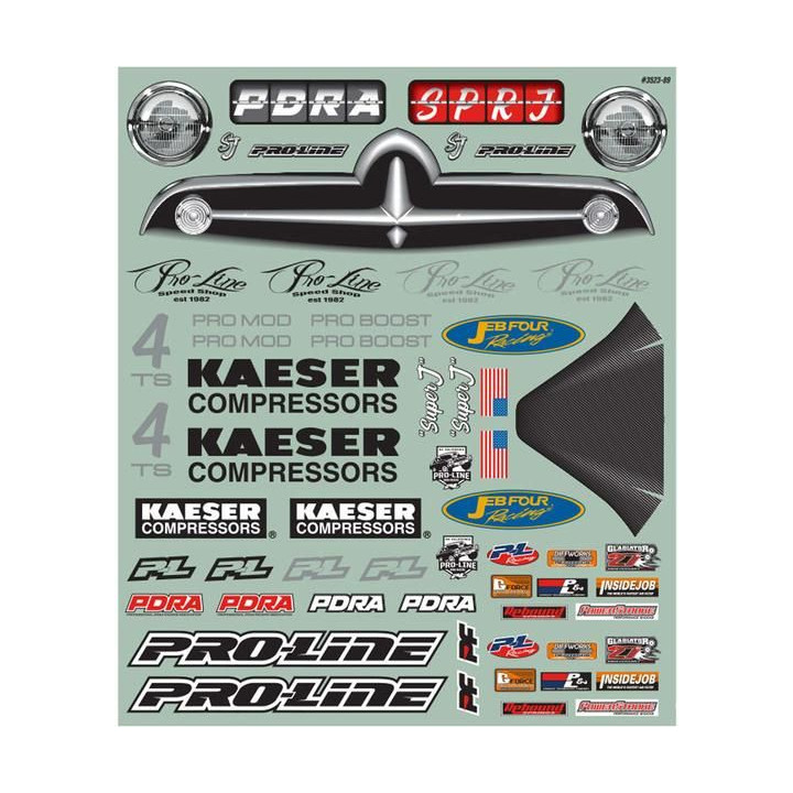 Pro-Line karosérie 1:10 Super J Pro-Mod (Drag Car)