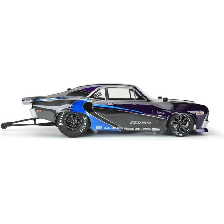 Pro-Line karosérie 1:10 Chevrolet Nova 1969 čirá (Drag Car)