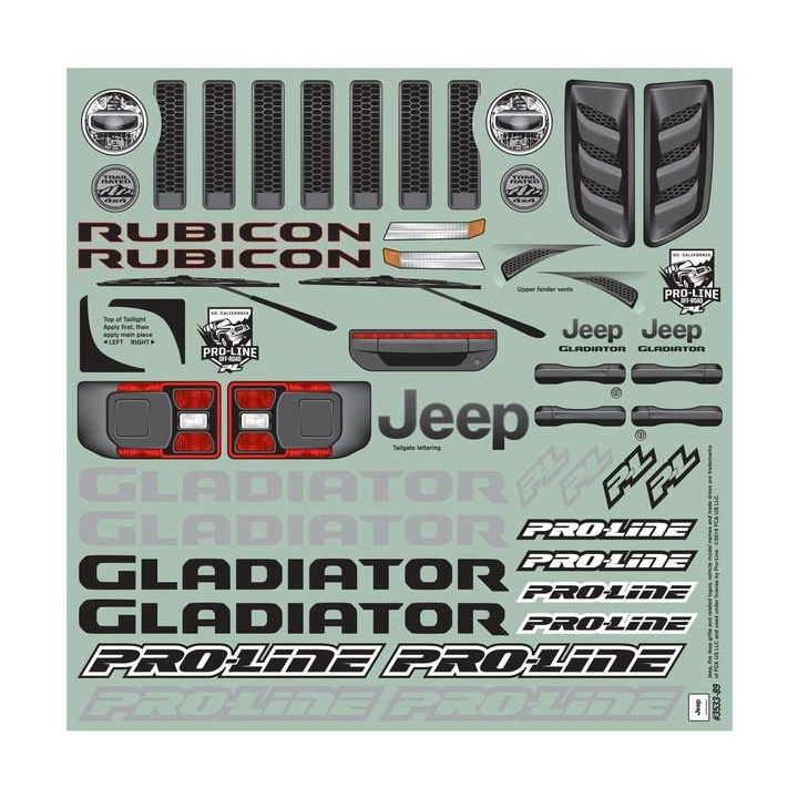 Pro-Line karosérie 1:5 Jeep Gladiator Rubicon (X-Maxx)