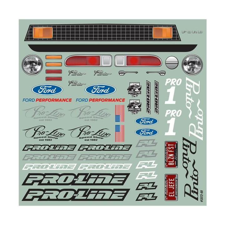 Pro-Line karosérie 1:10 Ford Pinto 1972 (Buggy Drag Car)