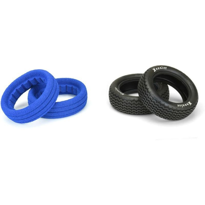 Pro-Line pneu 2.2" Hoosier Super Chain Link M3 Dirt Oval 2WD přední (2)