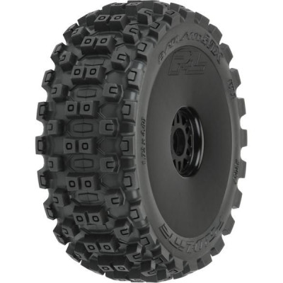 Pro-Line kolo 3.3", pneu Badlands MX M2 Buggy, disk H17 černý (2)