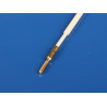 Kompletní bowden, složen z plastové trubice (3x2mm) a vnitřního táhla z ohebné ocelové struny (0,8mm) uzavřené ve vnitřní trubici (2x1 mm). Konec osazen závitovou koncovkou se závitem M2, druhý konec bez úpravy. Délka 1500mm.
