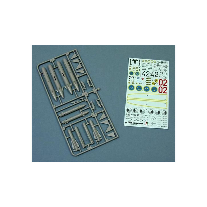 Model Kit letadlo 2638 - JAS 39 A GRIPEN (1:48)