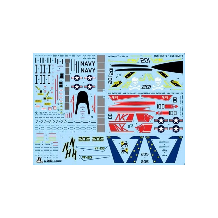 Model Kit letadlo 2667 - F-14A TOMCAT (1:48)