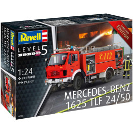 Plastic ModelKit truck 07516 - Mercedes-Benz 1625 TLF 24/50 (1:24)
