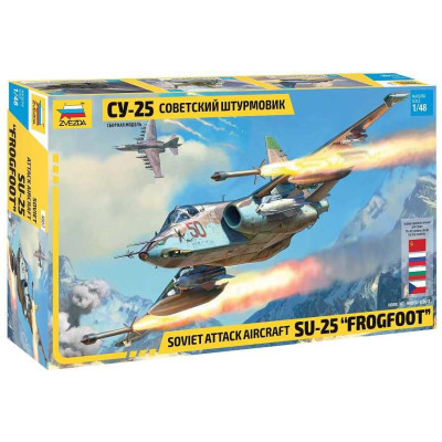 Model Kit letadlo 4807 - Sukhoi SU-25 "Frogfoot" (1:48)